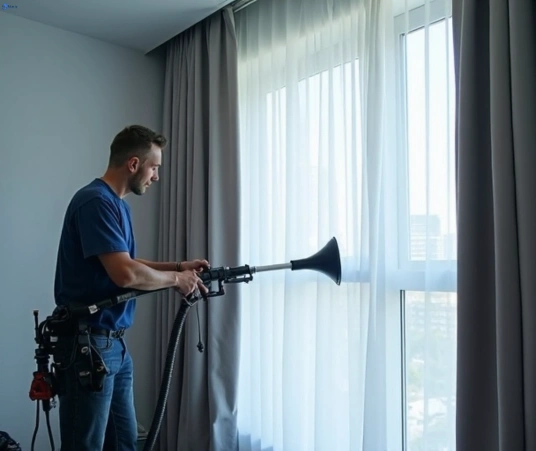 Professional drapes cleaning process tools Matty Curtain Cleaning mount-warrigal-nsw